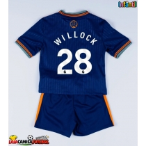 Camisa de Futebol Newcastle United Joe Willock #28 Equipamento Alternativo Infantil 2025-26 Manga Curta (+ Calças curtas)